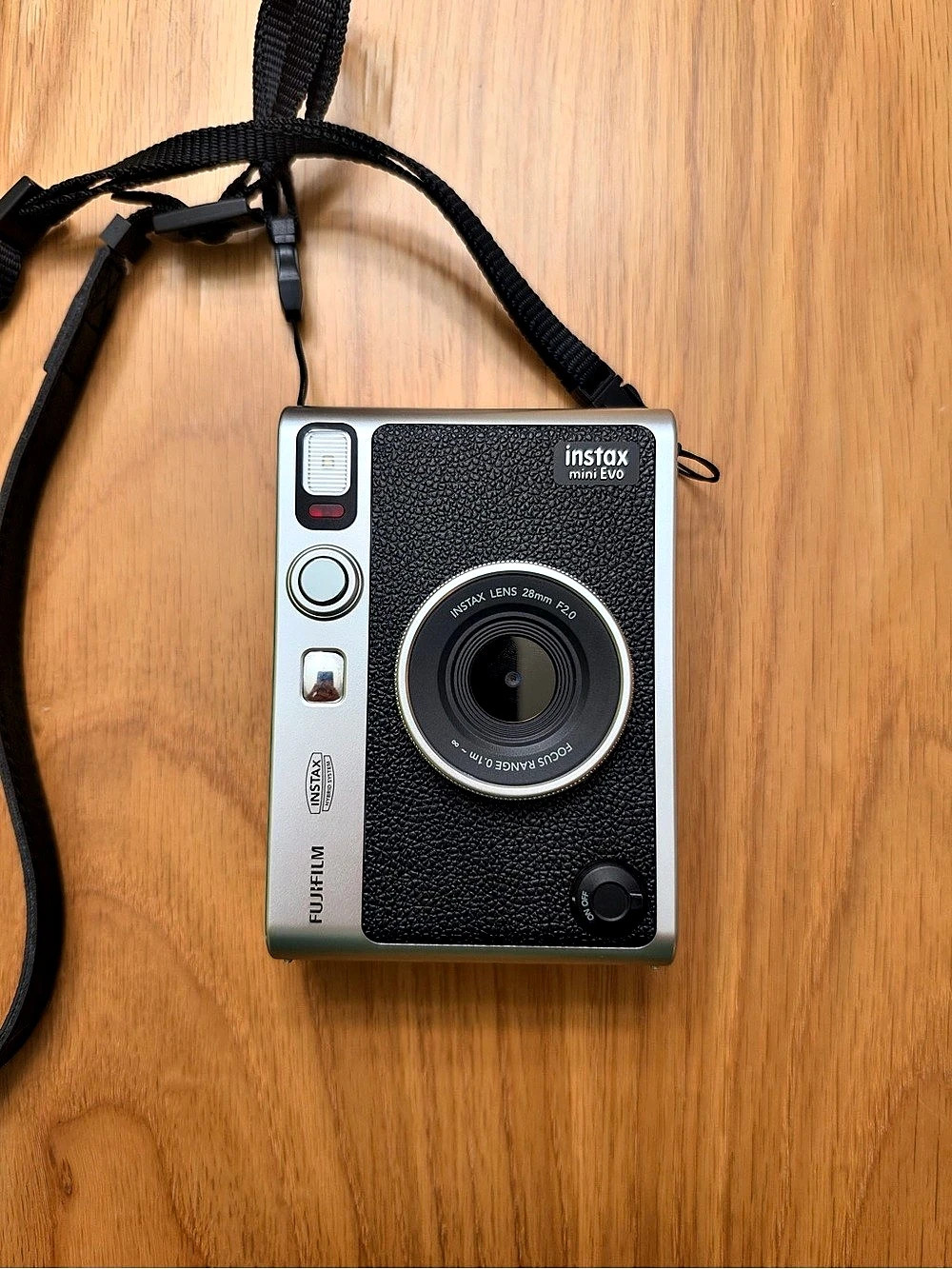 Fujifilm Instax Mini Evo Instant Camera - Black